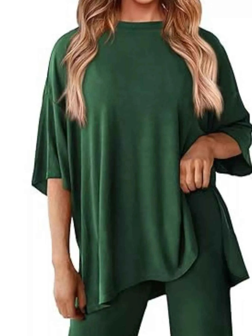 Slit Round Neck Top and Pants Set 401e2bc1-7926-4f9d-b3d6-6effe02f288d-Max-Origin