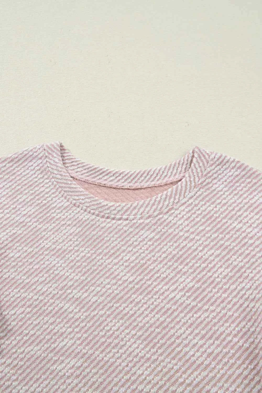 Twilled Print Lace Trim Ruffled Short Sleeve Blouse 404055a4-f393-4e88-86c9-2c0725172835-Max-Origin