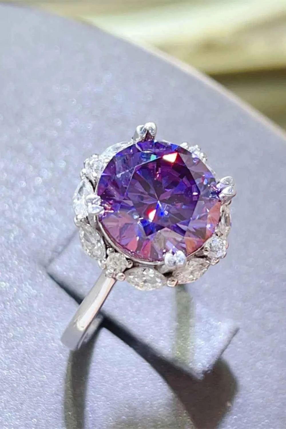 5 Carat Moissanite 925 Sterling Silver Ring 4080d587-40c0-4b75-a8e8-6fc23ed47a39-Max