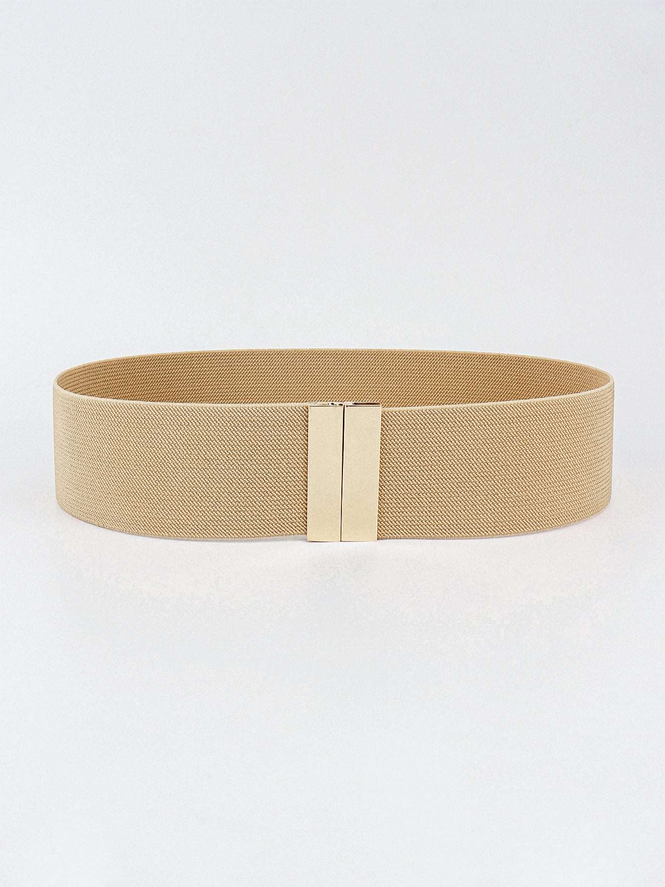 Alloy Buckle Elastic Belt