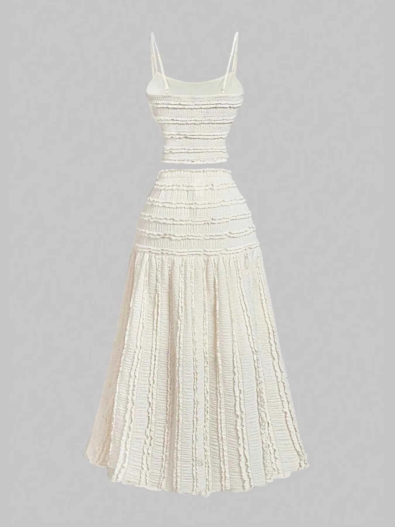Frill Scoop Neck Cami and Skirt Set 40adda3a2265426389f30c868e5e84ca-Max-Origin