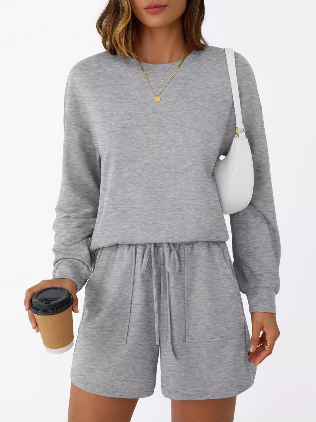 Round Neck Long Sleeve Top and Shorts Set 40b99451-943a-49dc-b122-cb02f2054fc9-Max-Origin