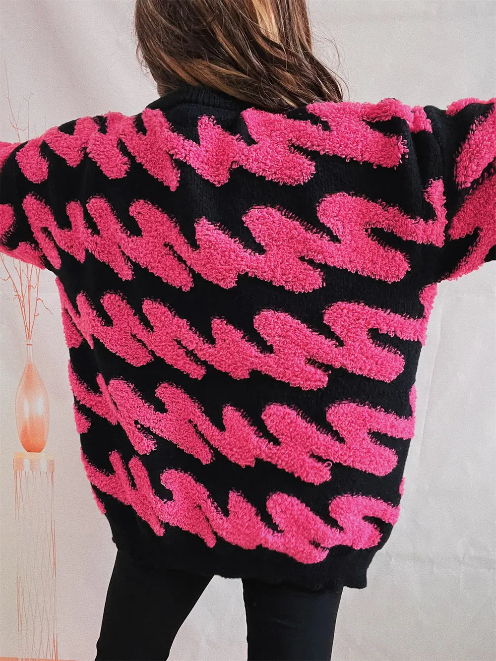 Ribbed Striped Dropped Shoulder Sweater 40bbf237aa0e457f88ae60c7b8554bca-Max
