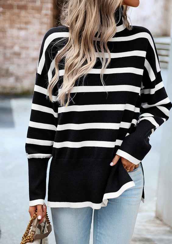 Women Mock Neck Sweater 40c32c37-0a06-4068-a3fd-5a3379edf69a