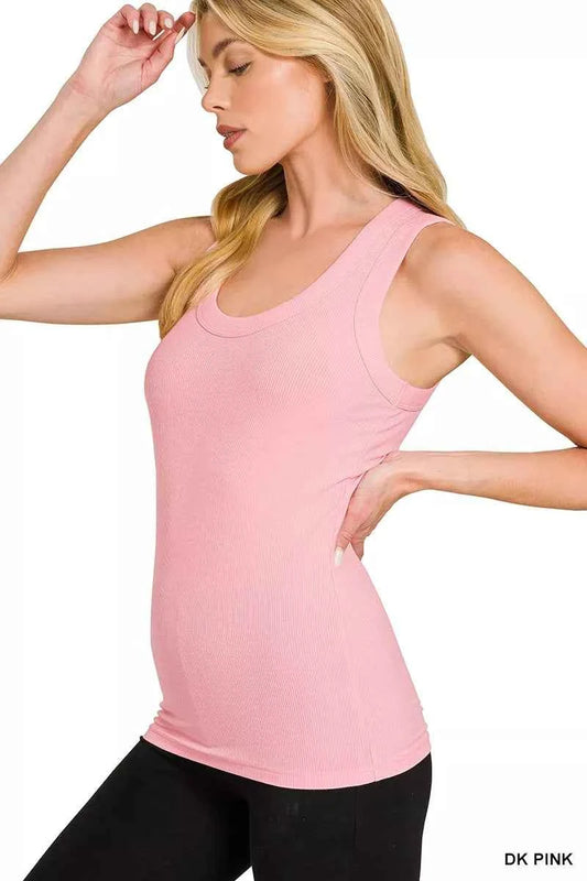 Zenana Ribbed Scoop Neck Tank Top 40f03debd9994743abe60c49f9b1a428-Max-Origin
