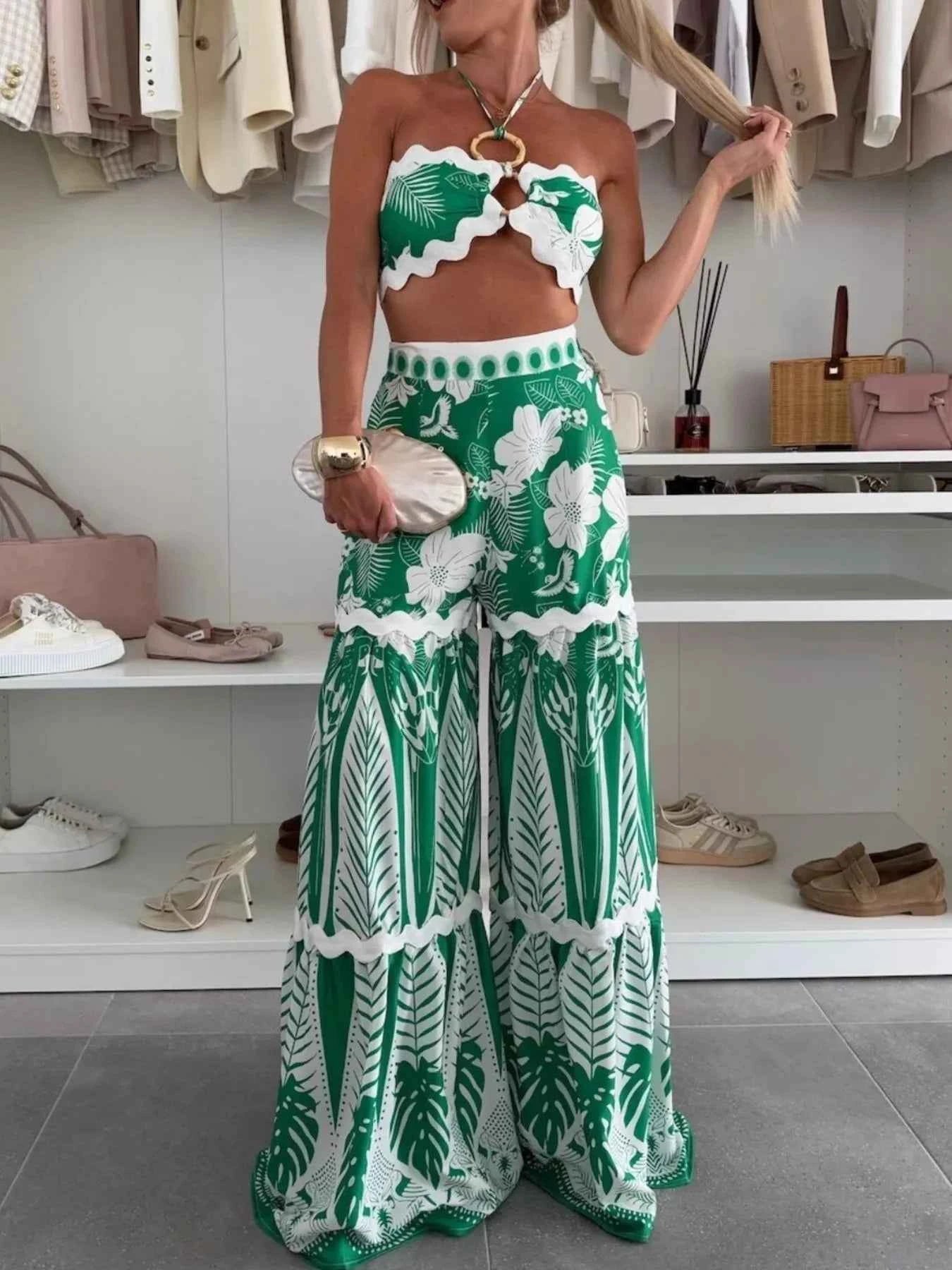 Printed Halter Neck Cami and Skirt Set 4100cc17-713b-4133-9115-70312f6a27ef-Max-Origin