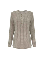 Plus Size Ribbed Knit Button-Front Top and Pants Set 4133037d002e461f8528fe2fdf458a8c-Max-Origin