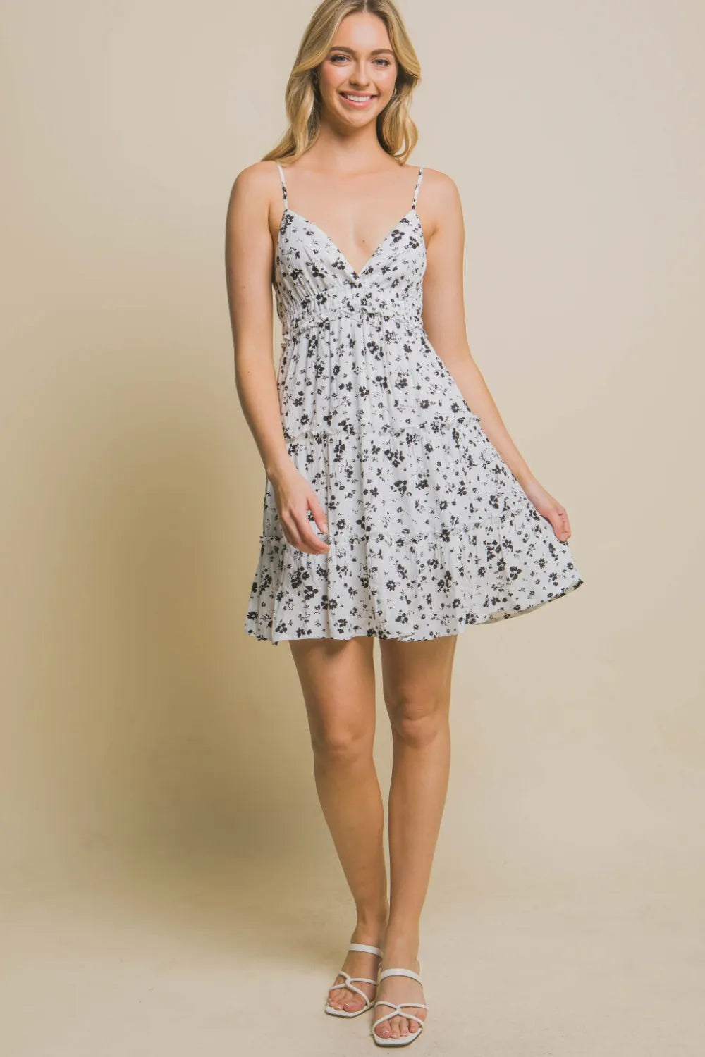 Love Tree Floral Tiered Cami Mini Dress 418f4bf2-4d41-4d3a-8bb0-9a53a678f4e3-Max