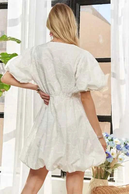 ADORA Puff Sleeve Floral Dress 41a7827a4cb746c084a2531a86cb9cd7-Max-Origin