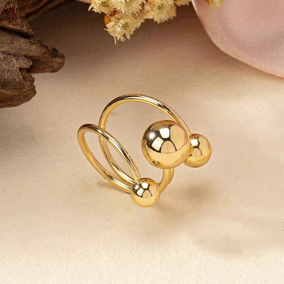 Multi Layered Ball Ring 4219346a-3102-43cf-bba7-d74c5d3518cd-Max-Origin
