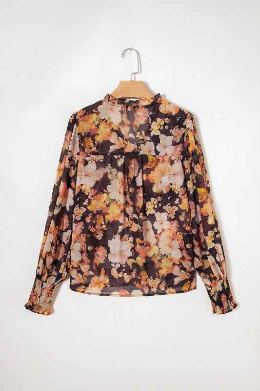 Cali Puff Sleeve Breezy Blouse 422481ab-453a-4091-afbc-6b26deaa0889
