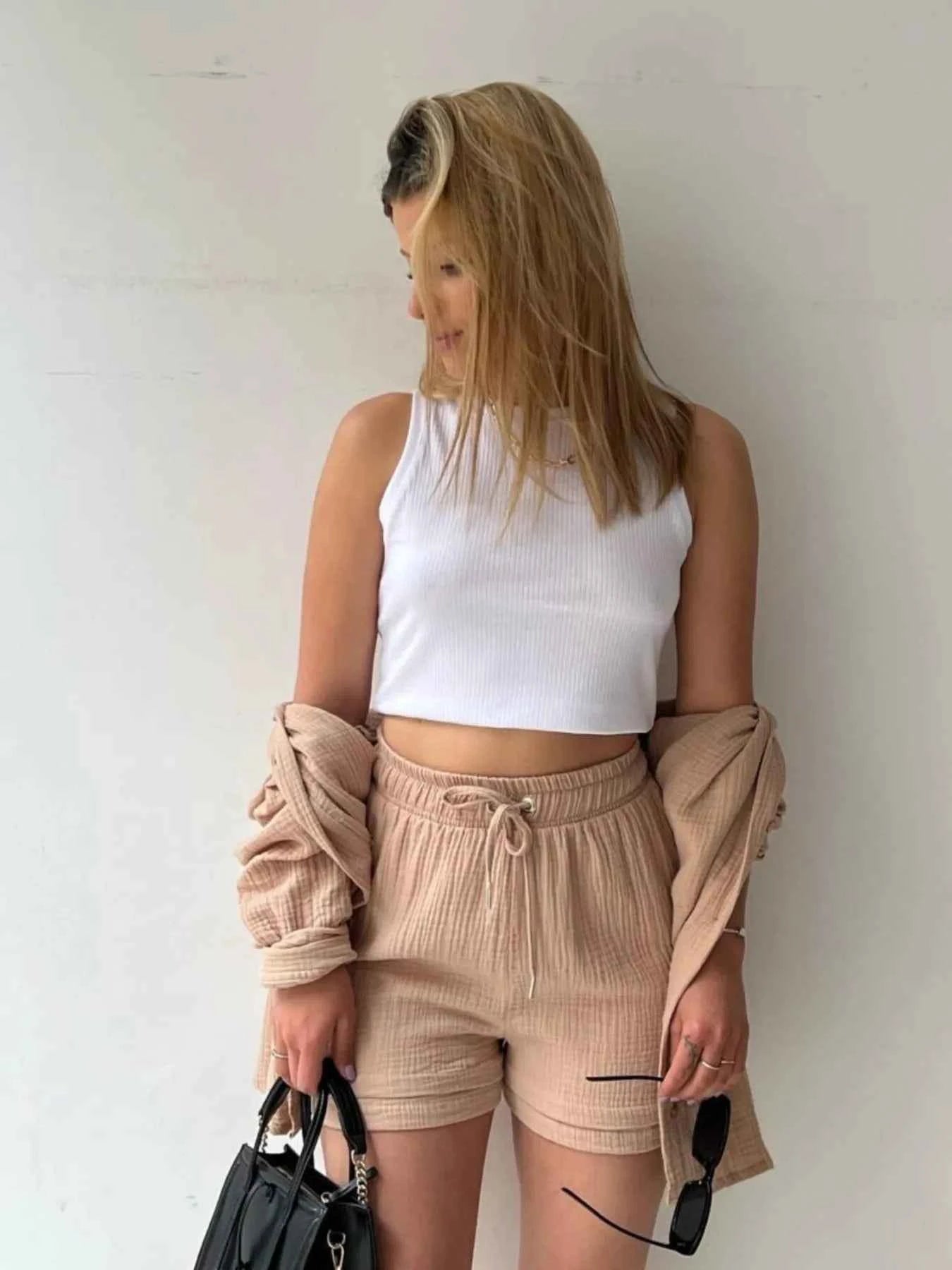 Button Up Shirt and Shorts Set 4277569749694b18836dfd5b5706e182-Max-Origin