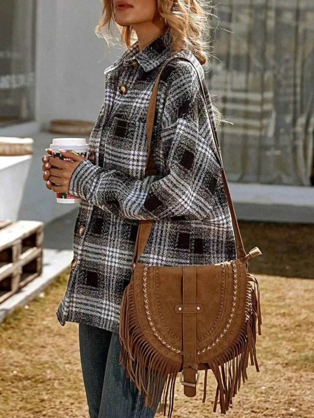 Plaid Button Up Long Sleeve Shacket 428c4e2a680f4f9fab239ca8ca4bb6df-Max-Origin