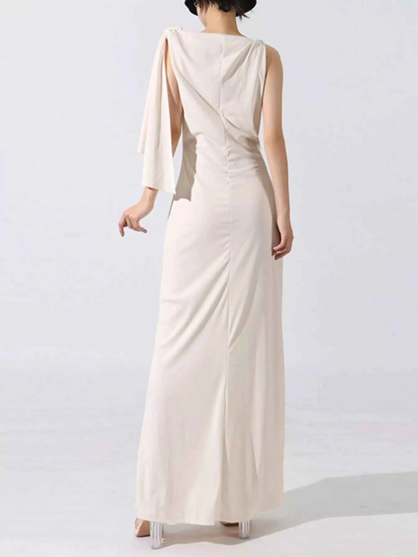Tie Shoulder Sleeveless Maxi Dress 42944c2b-91b2-429f-98fb-c3e01a2230c1-Max-Origin