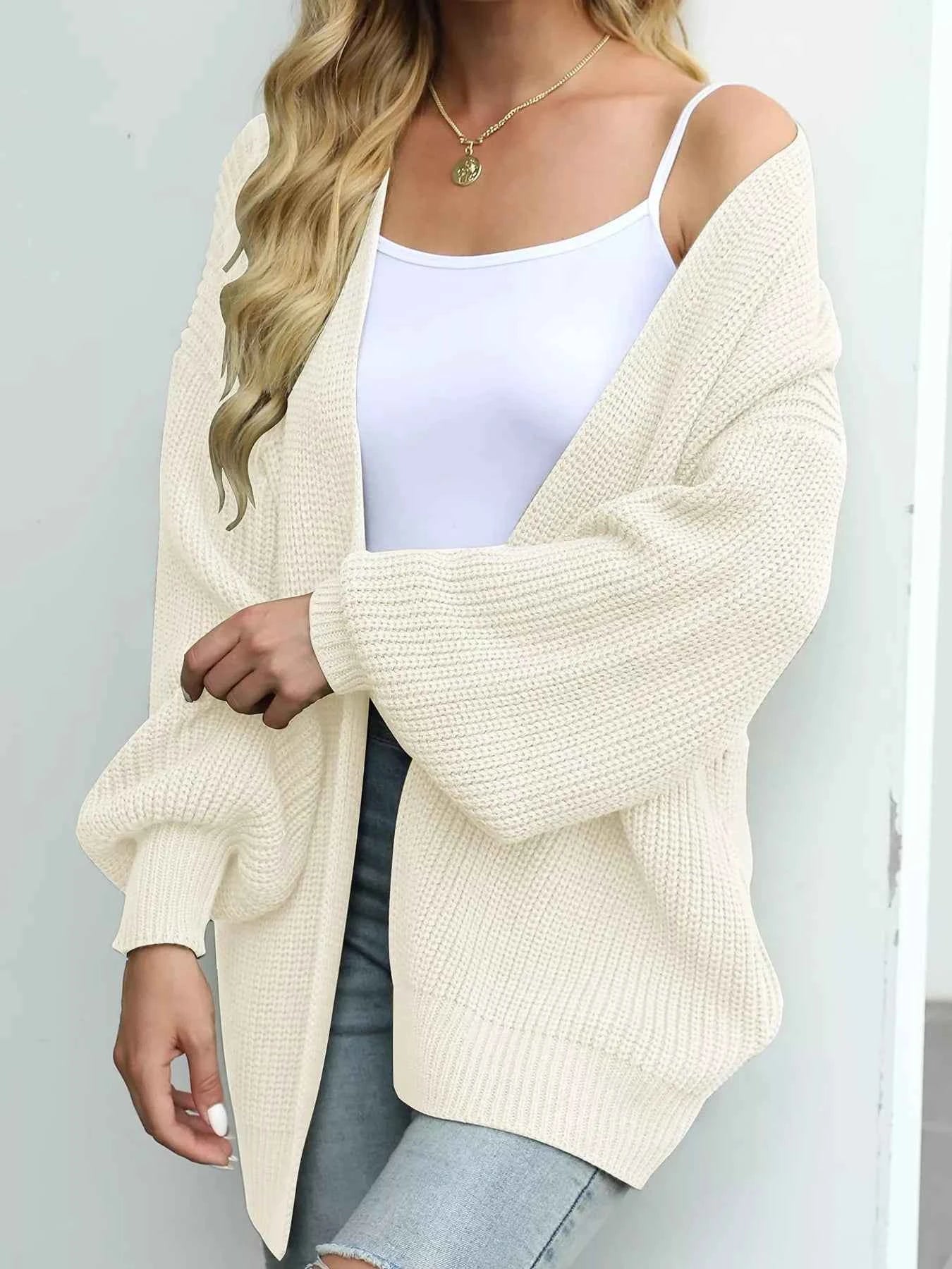 Oversized Chunky Knit Open Front Cardigan 42bccdc9105740b68245727d8276b399-Max-Origin