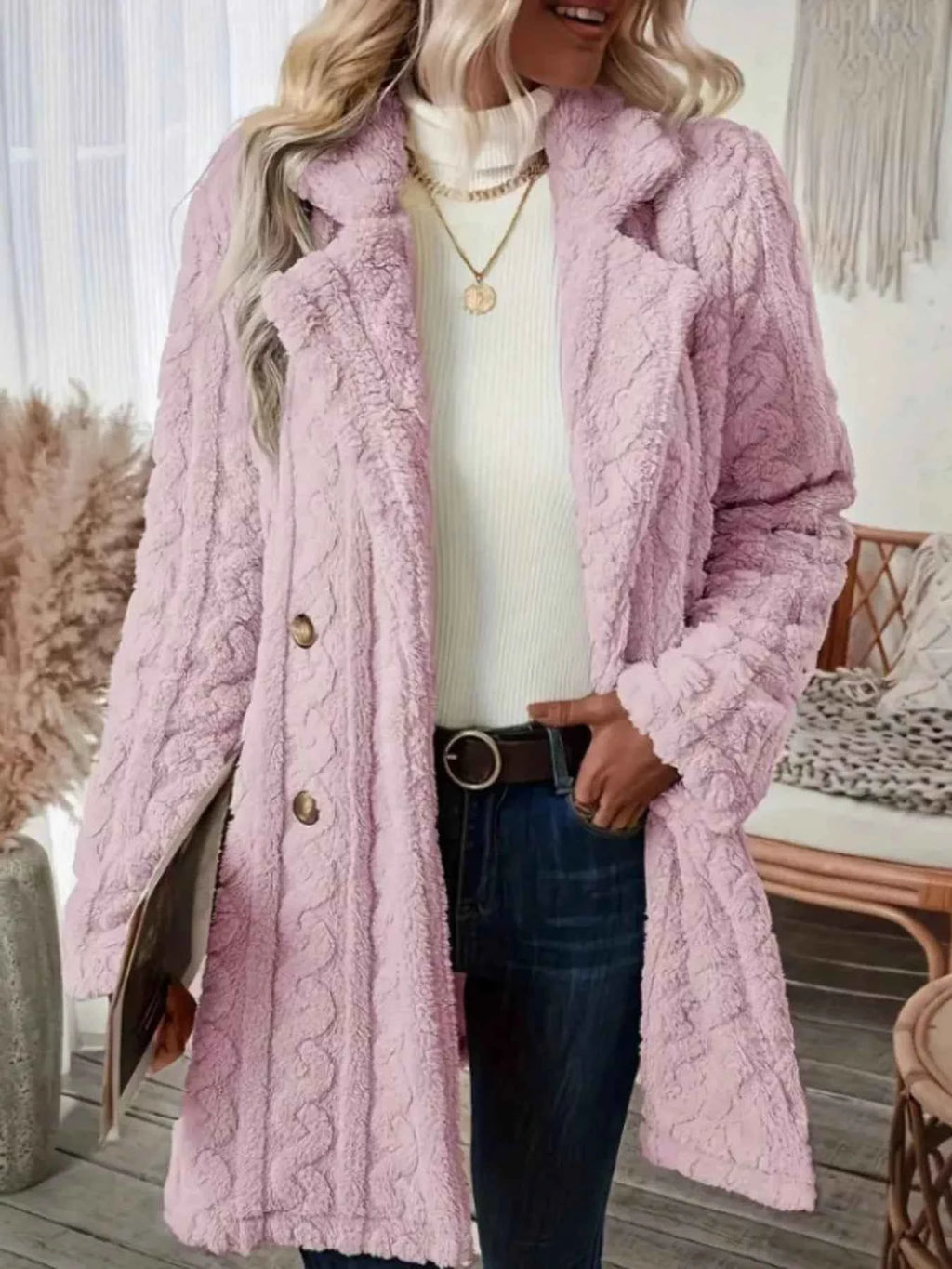 Cozy Faux Shearling Double-Breasted Outerwear 42ca13cb0bbf40568db115a22dbb8ef6-Max-Origin
