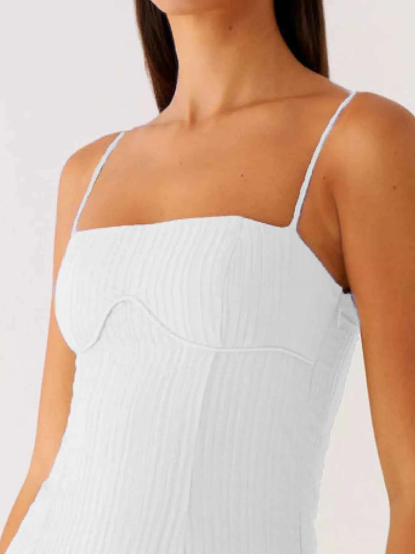 Ruffle Hem Cami Mini Dress 42d03d8c-7904-4cc5-957f-c5c49dfea670-Max-Origin