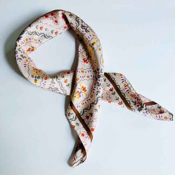 Silky Muse Satin Square Scarf - Chic Silky Scarf F 4339a575-d7f9-46e0-bc4a-a00f331eb85c