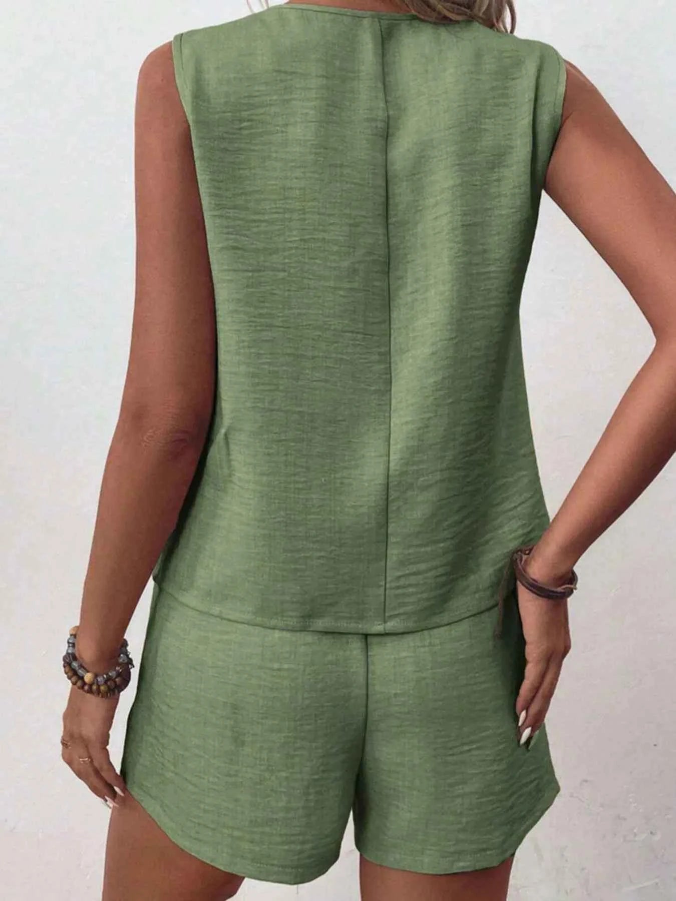 Button Up Vest and Shorts Set 4369dbb54dd8469183f50747cbfdb66f-Max-Origin