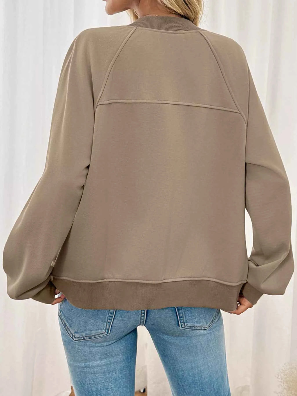 Zip Up Raglan Sleeve Jacket 43a9a1e07f874e03b96952a9821dadc4-Max-Origin