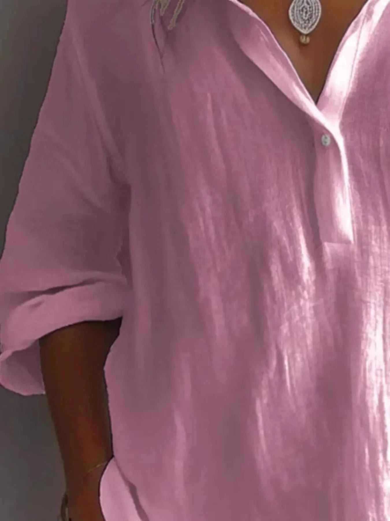 Collared Neck Long Sleeve Shirt 43aaf7ff-9340-48f6-ae94-eef7b3efc986-Max-Origin