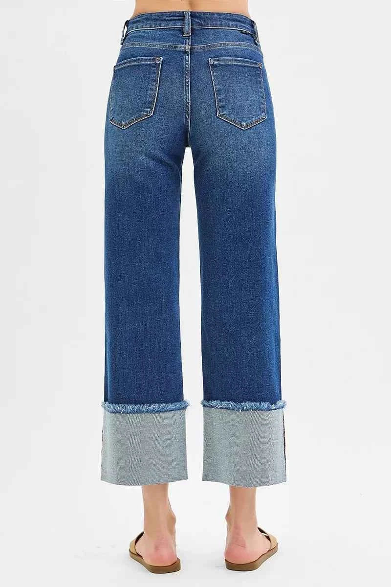 RISEN Full Size Mid Rise Crop Wide Wide Cuffed Jeans Plus Size 43b57a57643a4dca820987b1a5801f09-Max-Origin