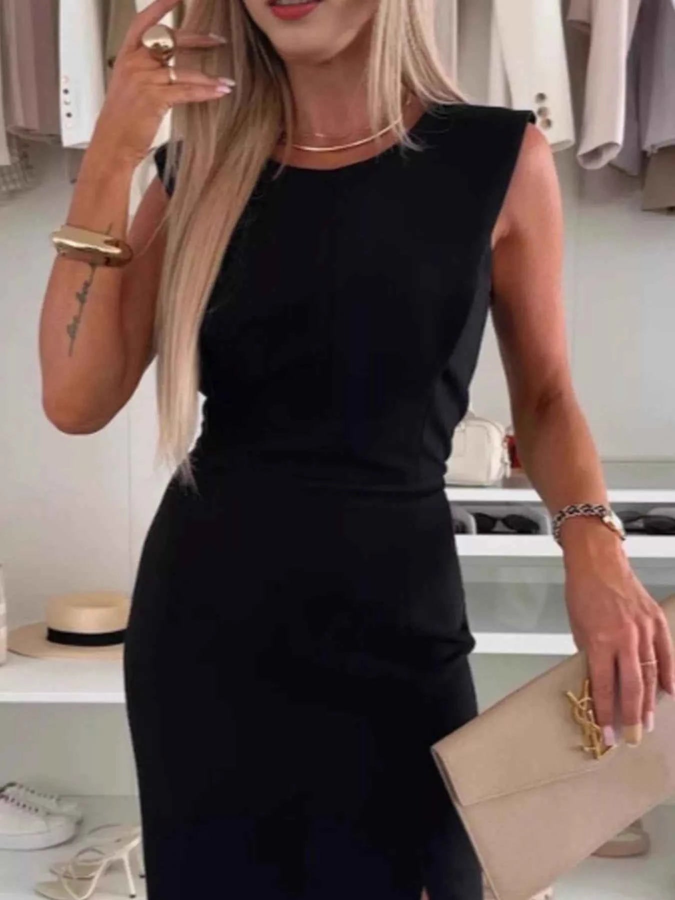 Full Size Slit Round Neck Sleeveless Dress Plus Size 43b682c4-6580-4d95-85a7-621ebf63a5ba-Max-Origin