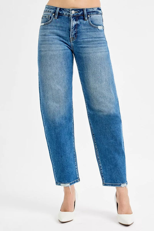 RISEN Tummy Control High Rise Ankle Slim Barrel Jeans 43ef729347134d538ff72da951622e6a-Max-Origin