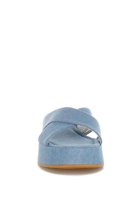 Karbi Denim Flatform Slip Ons 43fda22e-49f0-443a-a5b0-ff0d50474c9b