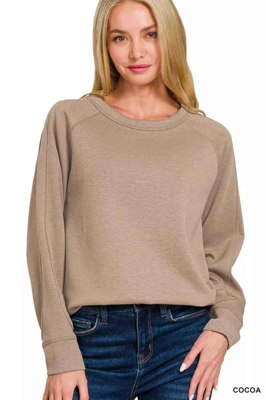 Zenana Scuba Round Neck Sweatshirt 440c3e69-c246-4193-bed0-2d71900c2737-Max-Origin
