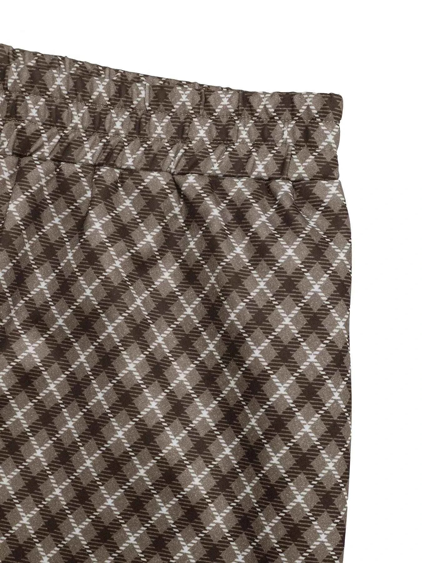 Plaid High-Waisted Wide Leg Pants 441effcf1c334d3e8e0bce3d06eac1d5-Max-Origin