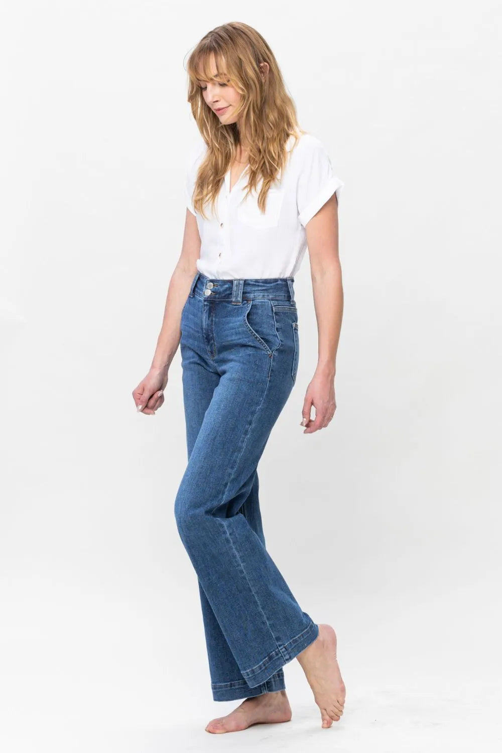 Judy Blue Full Size Double Button Wide Leg Jeans 442dbd5e-da43-4338-a8b5-b8dc9c4d60ae-Max
