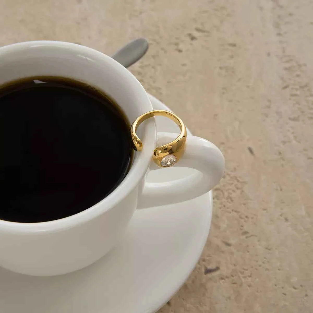 18K Gold-Plated Rhinestone Open Ring 4441eb71-c09f-4b6e-a085-5e09bcb3fc0e-Max-Origin