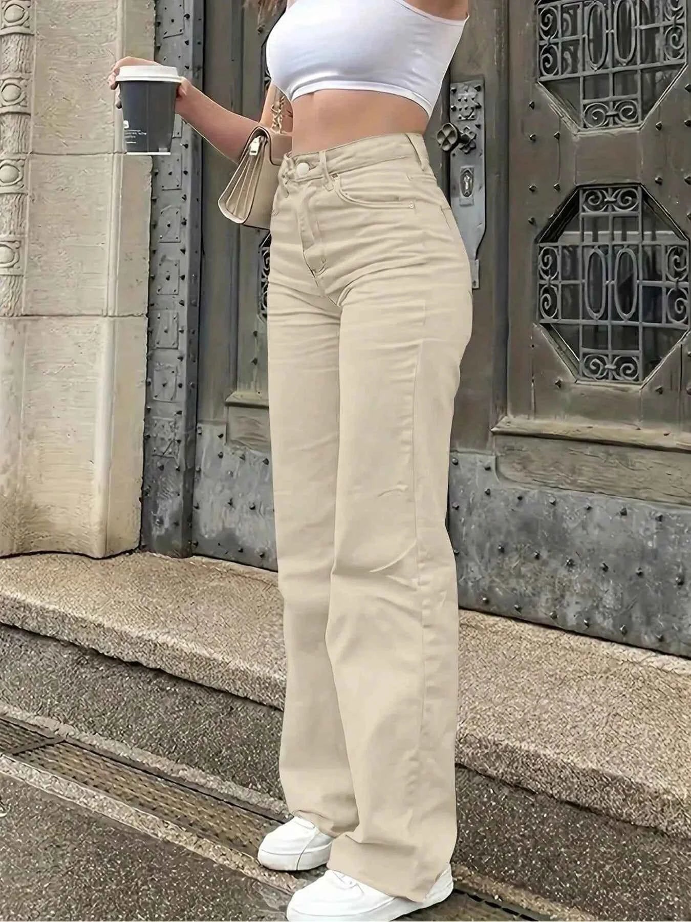 High-Waisted Wide Leg Jeans 448e5d670be54bbdb321aac396a0849f-Max-Origin