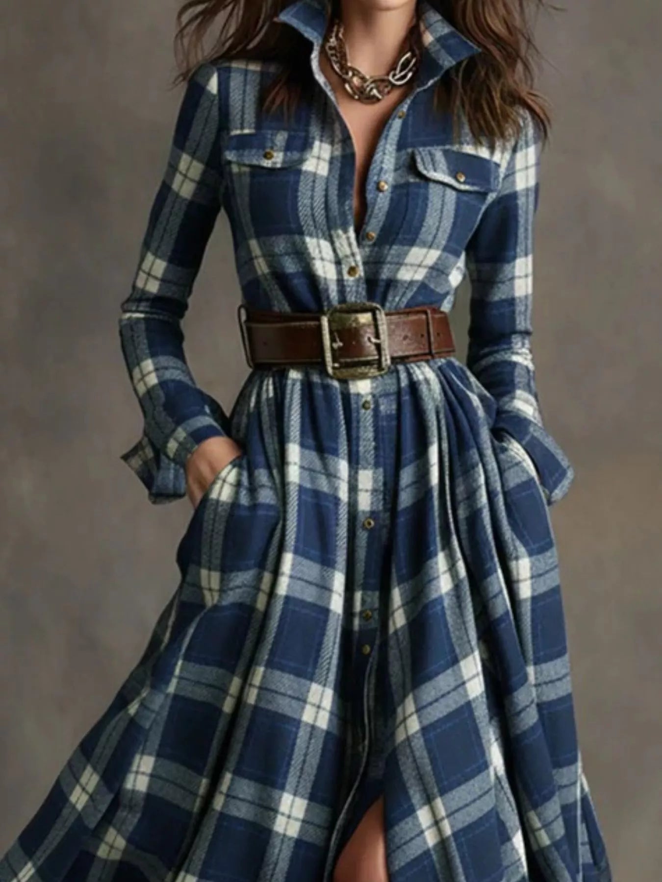 Plaid Button Front Maxi Shirt Dress 449cda8f-393a-4fc2-aef5-5ffbf75d2fdc-Max-Origin