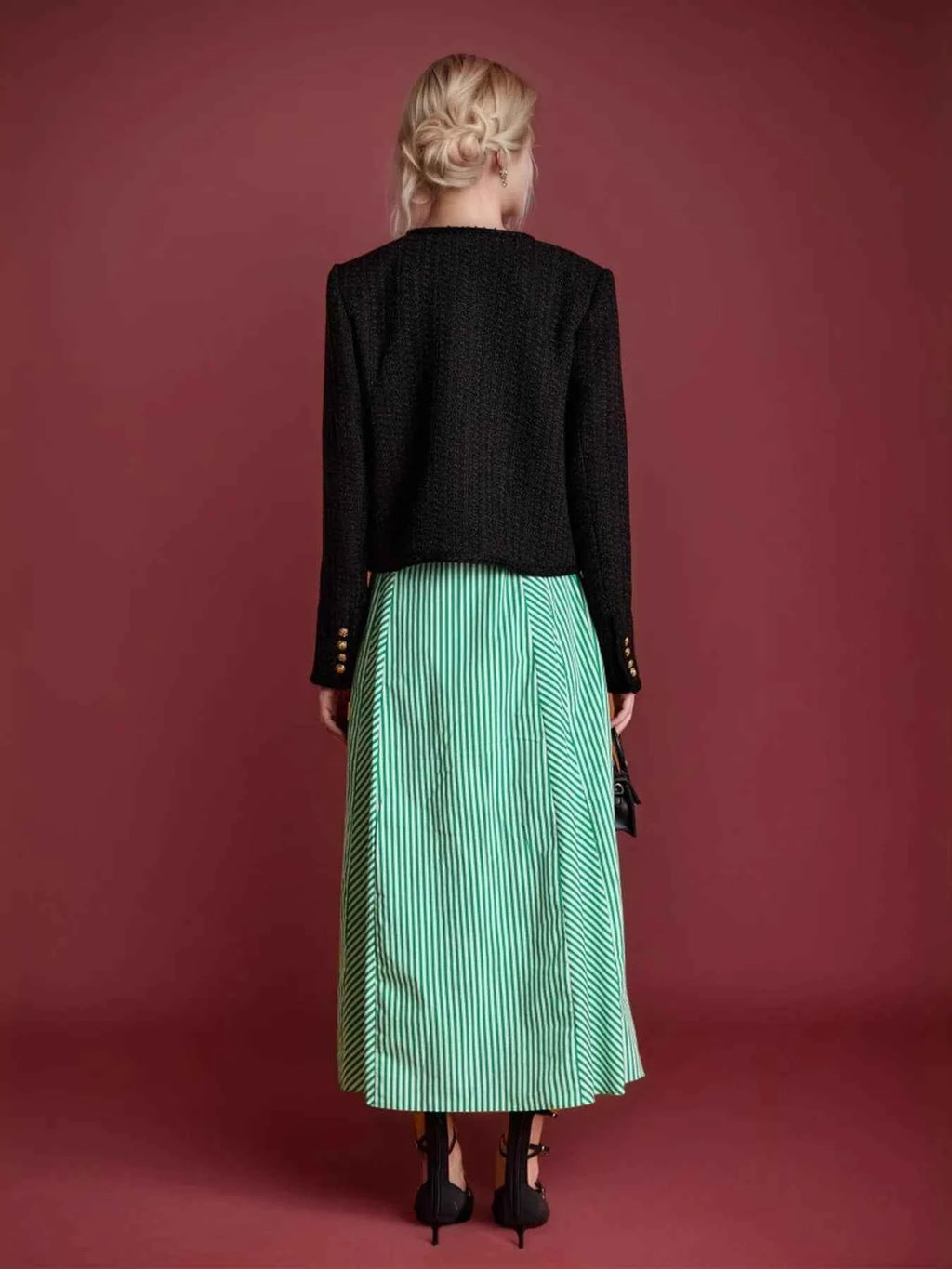 Button Up Long Sleeve Textured Outerwear 44a9146de60145ceadec974d555ab518-Max-Origin