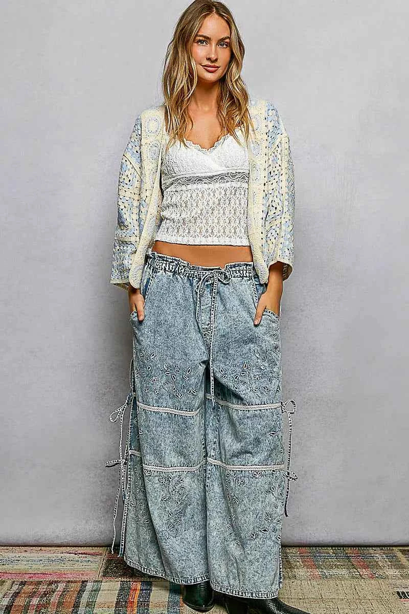 POL Open Front Crochet Cardigan with Granny Square Pattern 44b92c17-59b0-4f50-8a86-f896aa90151f-Max-Origin