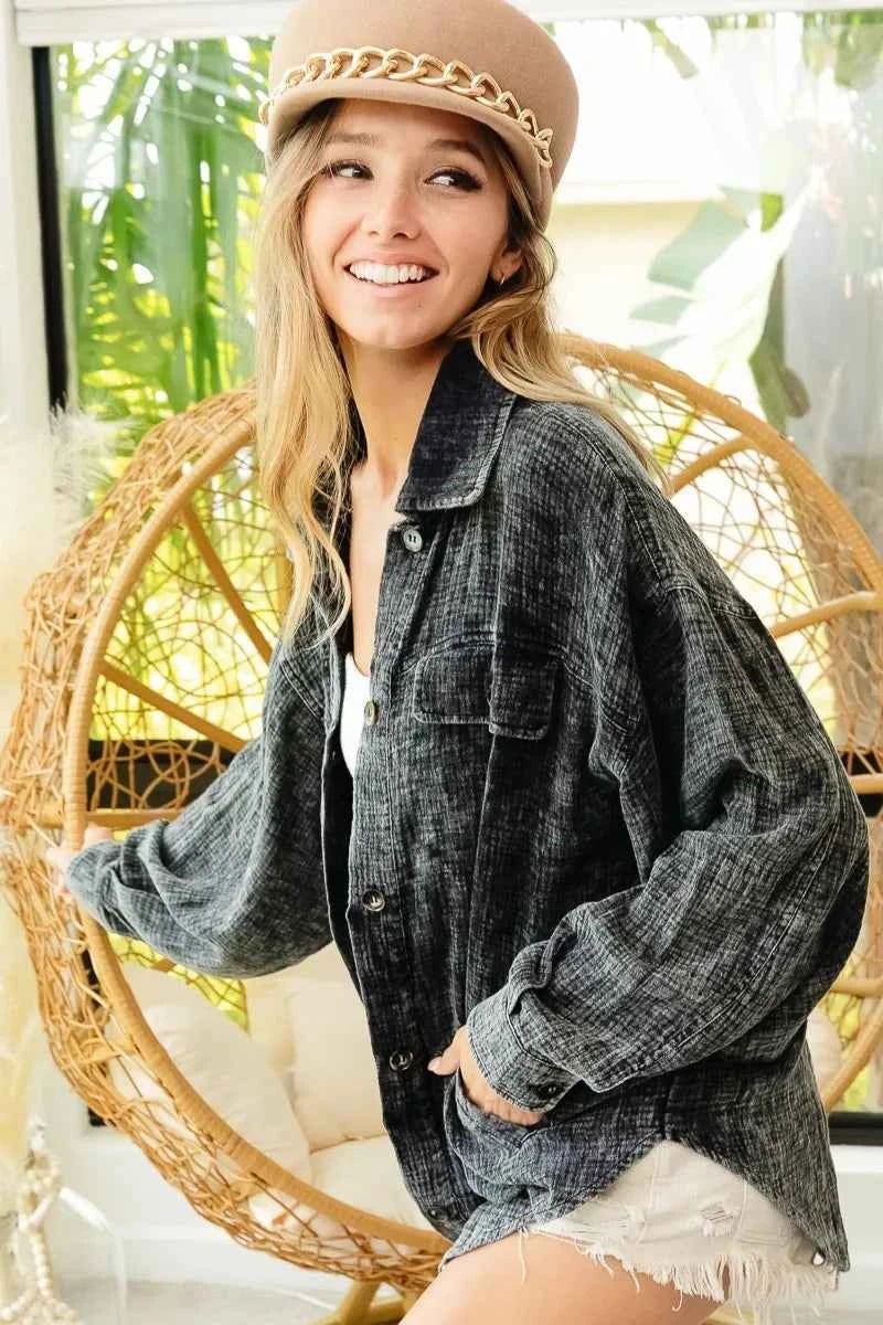 BiBi Vintage Washed Wrinkle Gauze Shacket 44bcef8b3c484f0dbd46fbfd25ebd6d0-Max-Origin