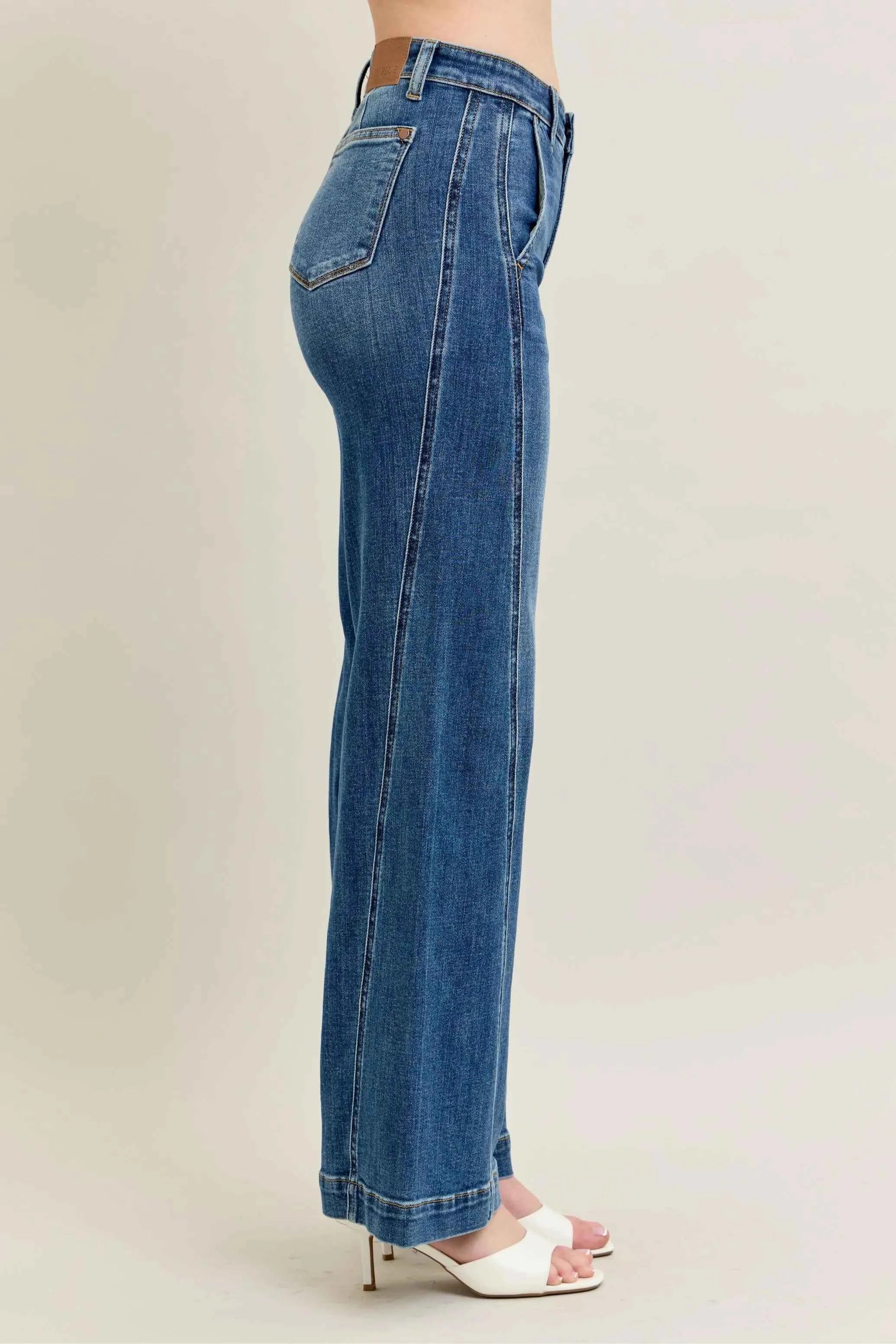 Judy Blue Full Size High Waist Wide Leg Jeans Plus Size 453f358c91cd468081b28b380e9e8d40-Max-Origin