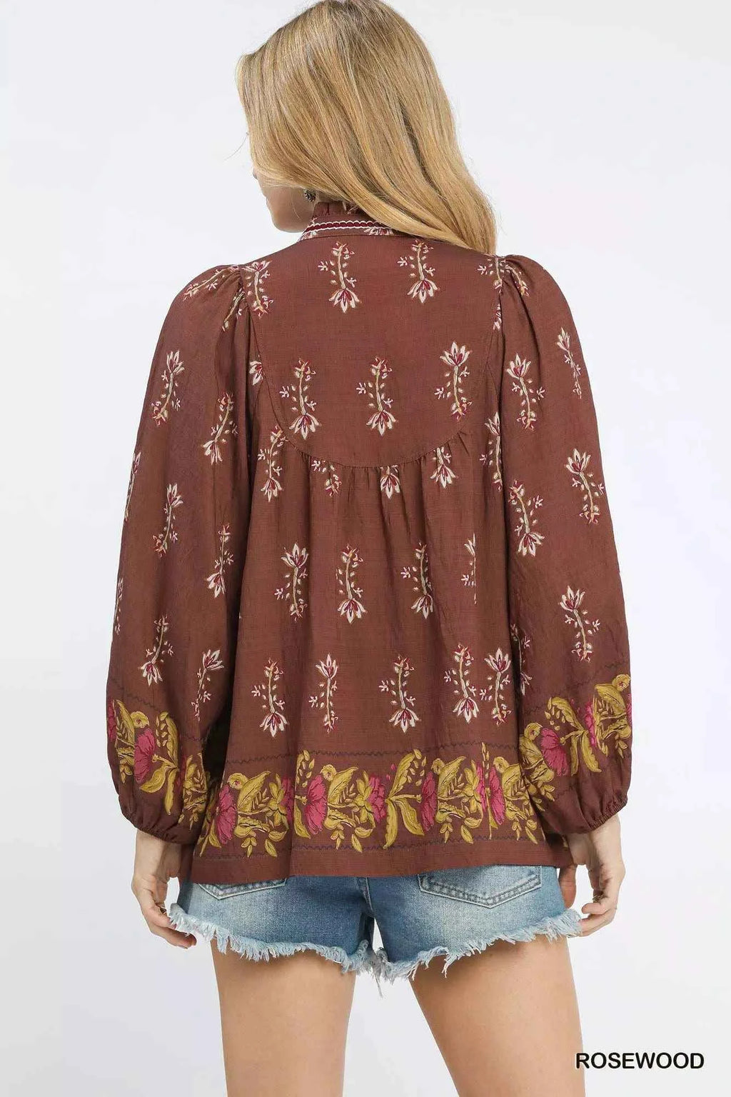 Umgee Floral Boho Peasant Blouse 4547afd5-08ae-461e-96ef-4fc54e9cec68-Max-Origin
