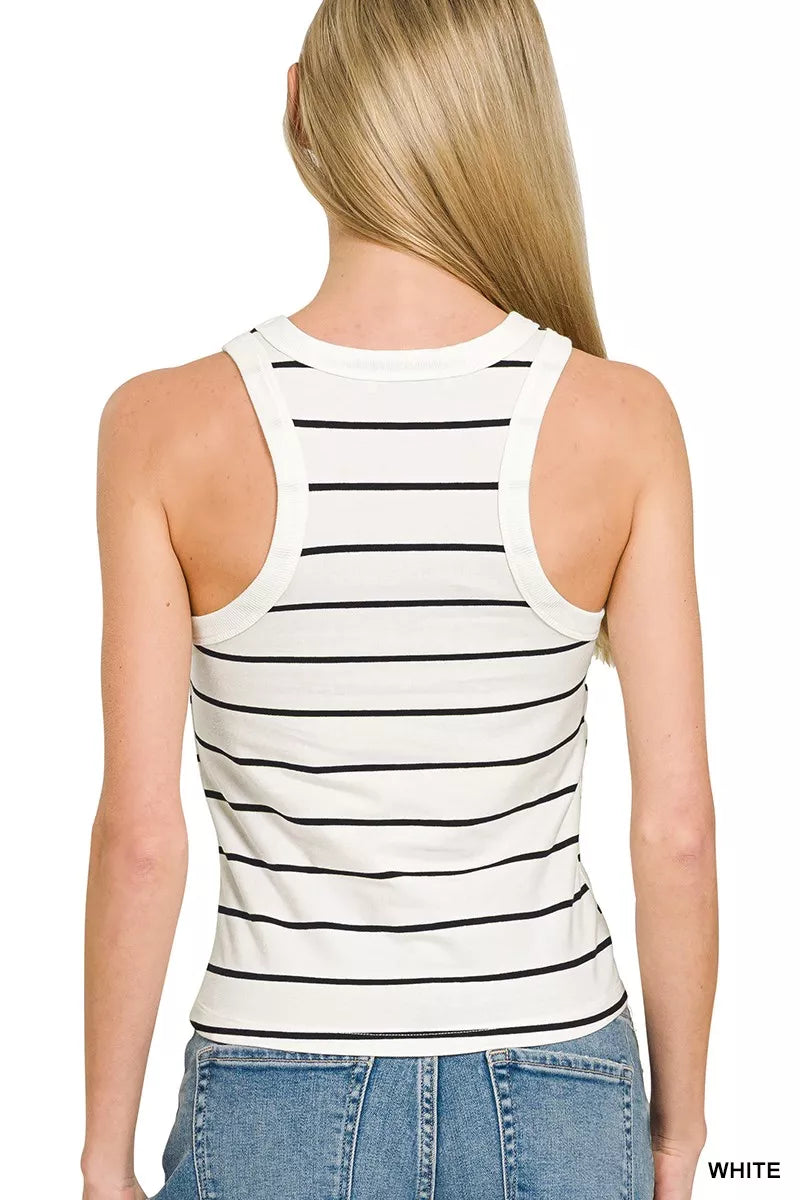 Zenana Striped Round Neck Tank Top 45533aba6d4e48a181aed93d00f265f6-Max-Origin
