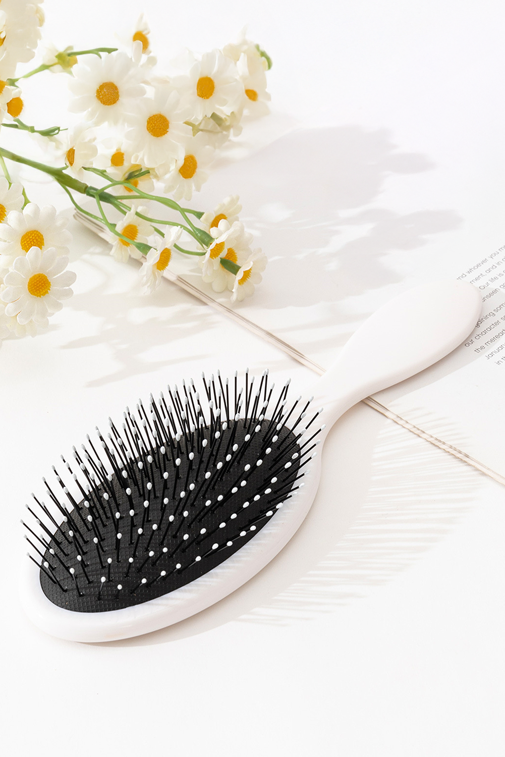 White Leopard Print Hair Brush 4553a5e13e347dea