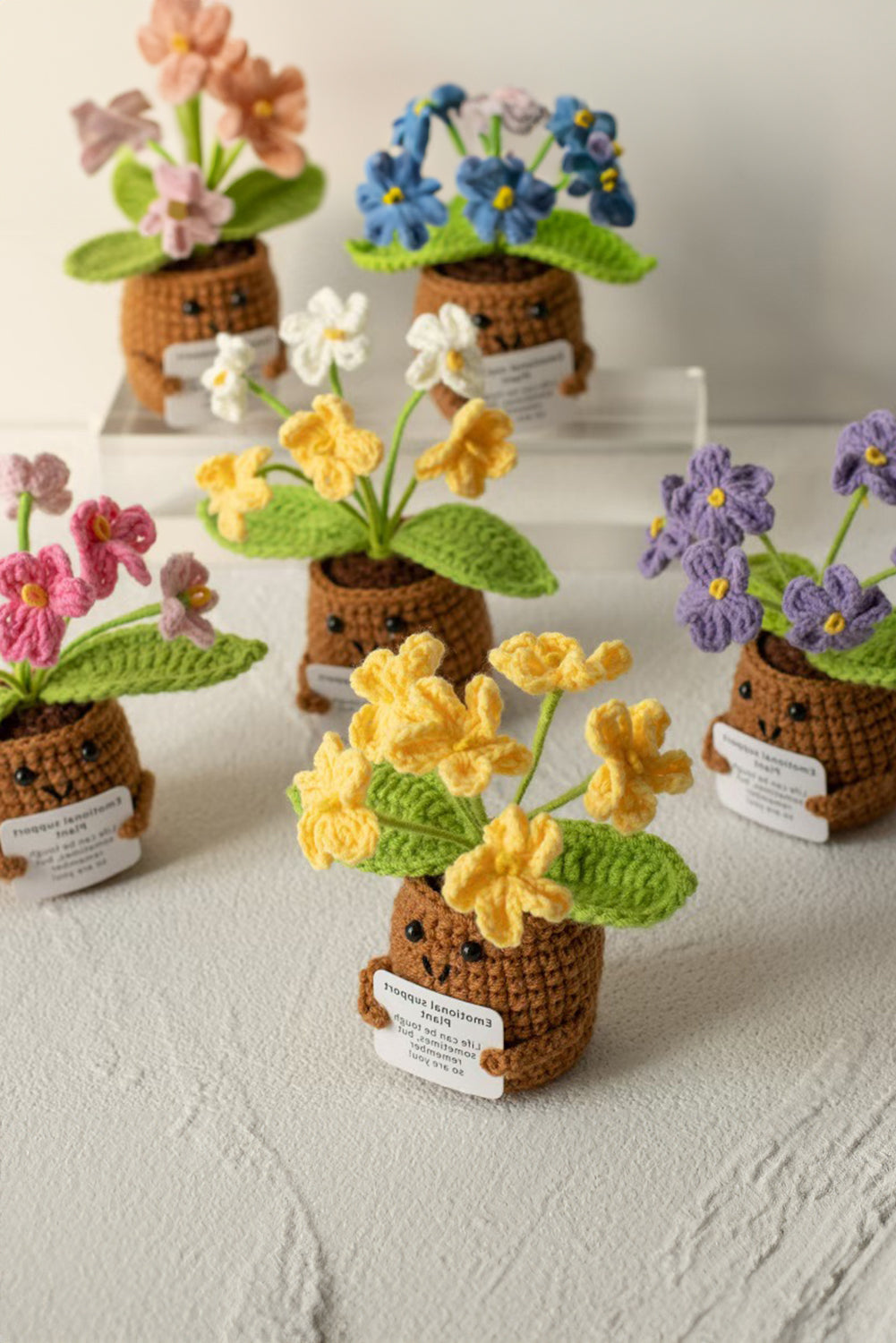 Ginger Cute Gift Crochet Sunflower Pot 45df4c716db4537c