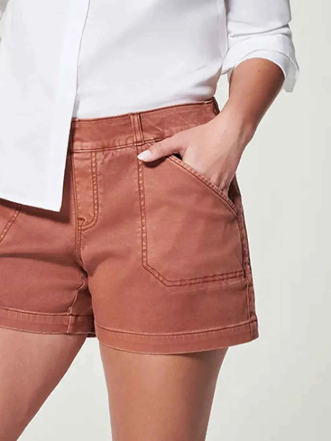 Full Size Vintage Washed Denim Shorts with Pockets Plus Size 45e8a67c-8e6a-4e77-bf4c-3d08c0c67d7d-Max-Origin