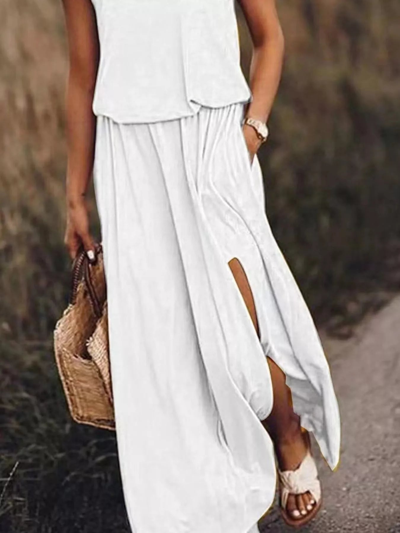 Full Size Round Neck Sleeveless Slit Maxi Dress Plus Size 45f7ae07-1f73-4b44-82b4-a93a12a6d3f1-Max-Origin