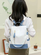 Color Block Convertible Backpack Bag 460ac8e3-73bc-441a-88f6-f6c5d2b028cf-Max-Origin