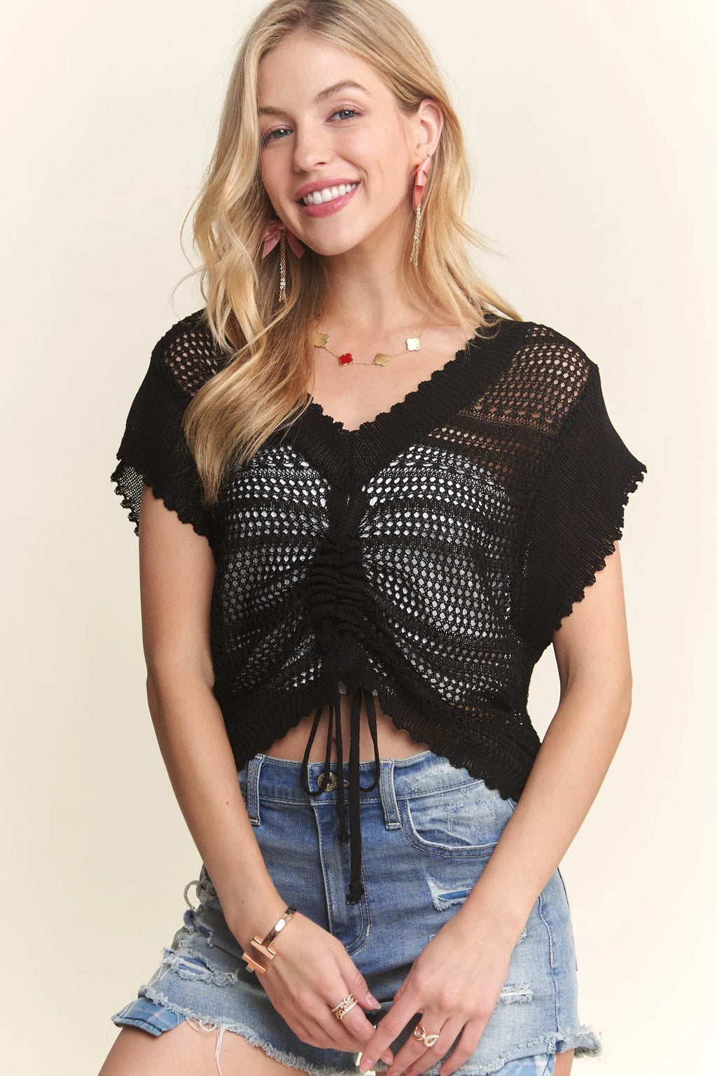 ADORA Drawstring Detail Crochet Top 4630a215fc8b4a60824b5a31fc7c21ec-Max-Origin