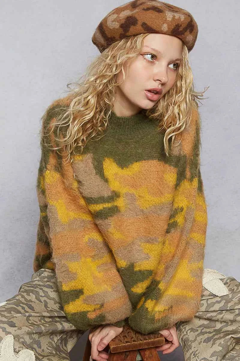 POL Mock Neck Abstract Colorblock Pattern Sweater 4649662b-a6a4-4827-b419-af86ad90ea33-Max-Origin