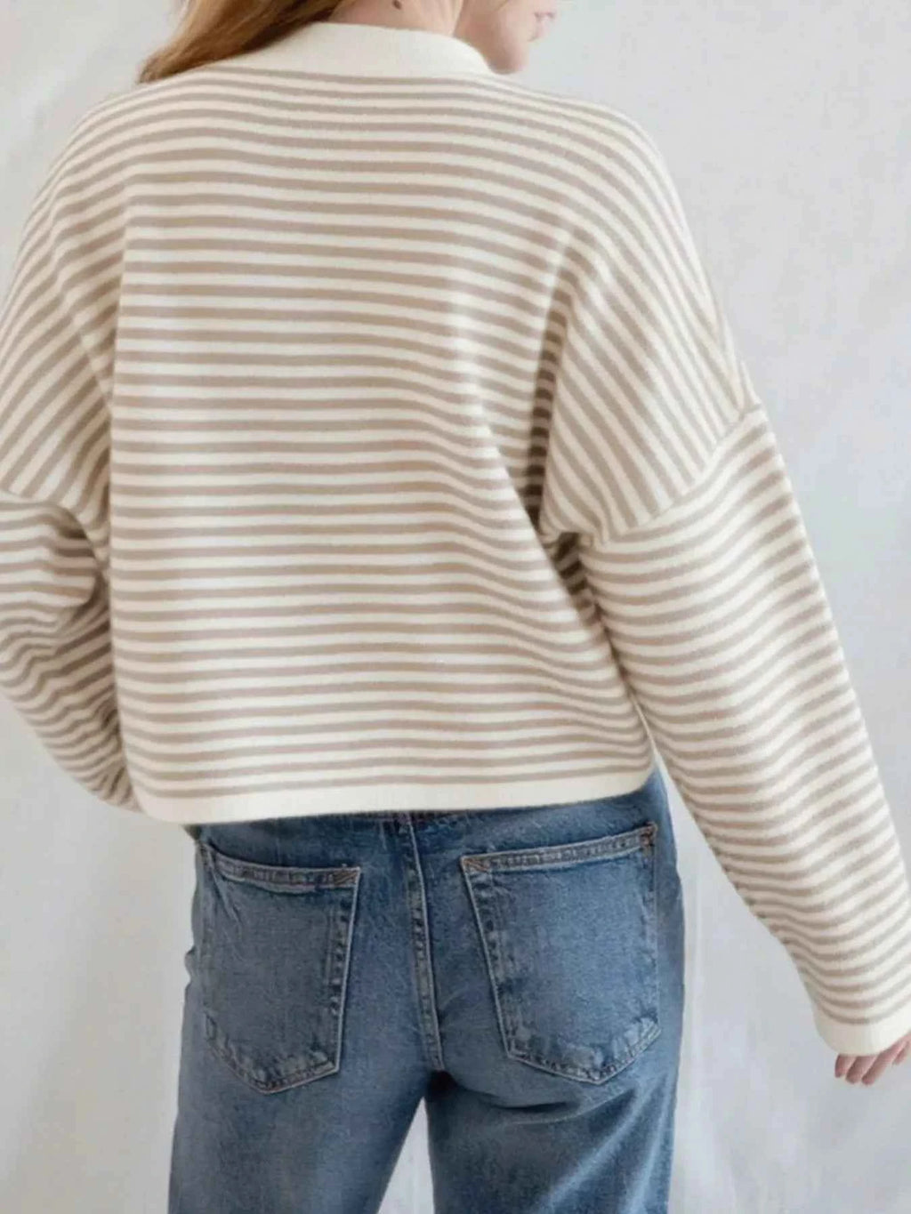 Striped Button Front Long Sleeve Cardigan 465cf3bf-354e-4239-8333-928410f2719e-Max-Origin