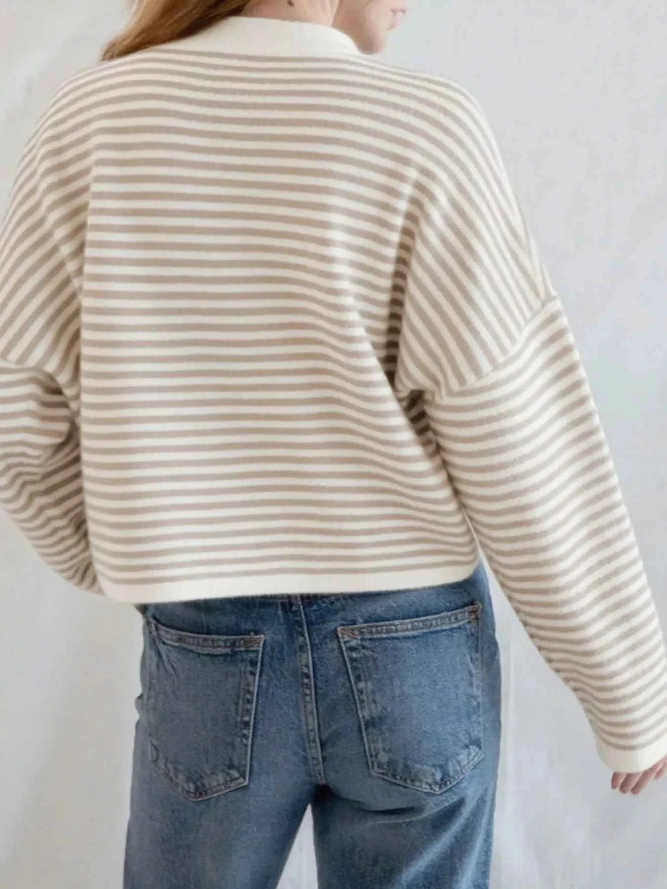 Striped Button Front Long Sleeve Cardigan 465cf3bf-354e-4239-8333-928410f2719e-Max-Origin
